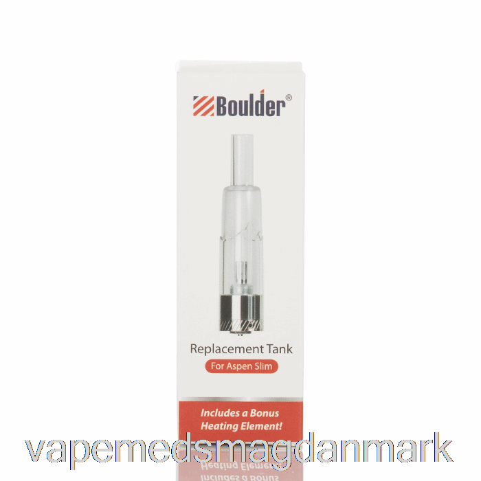 Vape Uden Nikotin Boulder Aspen Slim Erstatningstank